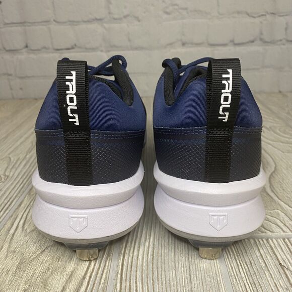 Nike Force Zoom Trout 9 Pro Metal Baseball Cleats Men’s 7.5 Navy Blue FB2907-400 main image 4